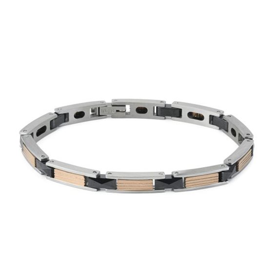 Bracelet Boccadamo Man in Steel ABR722 - ABR722